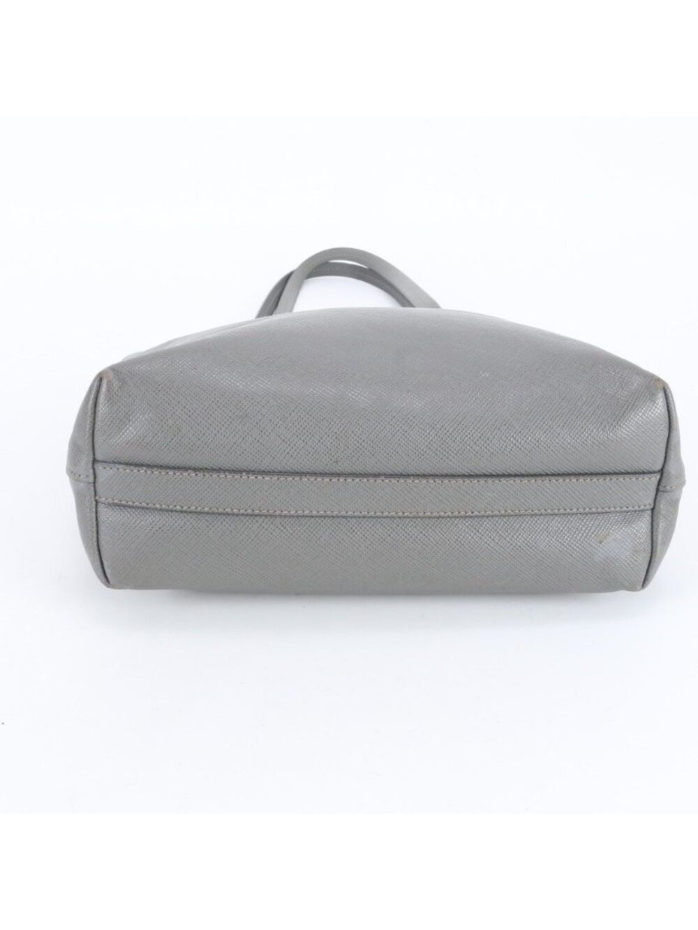 ★SOLD★ Prada Saffiano Leather Triangle Logo Tote Shoulder Rbe - Picture 5 of 8